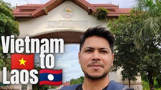 Vietnam to Laos by Bus | Lao Bao border-run check point | Laos History