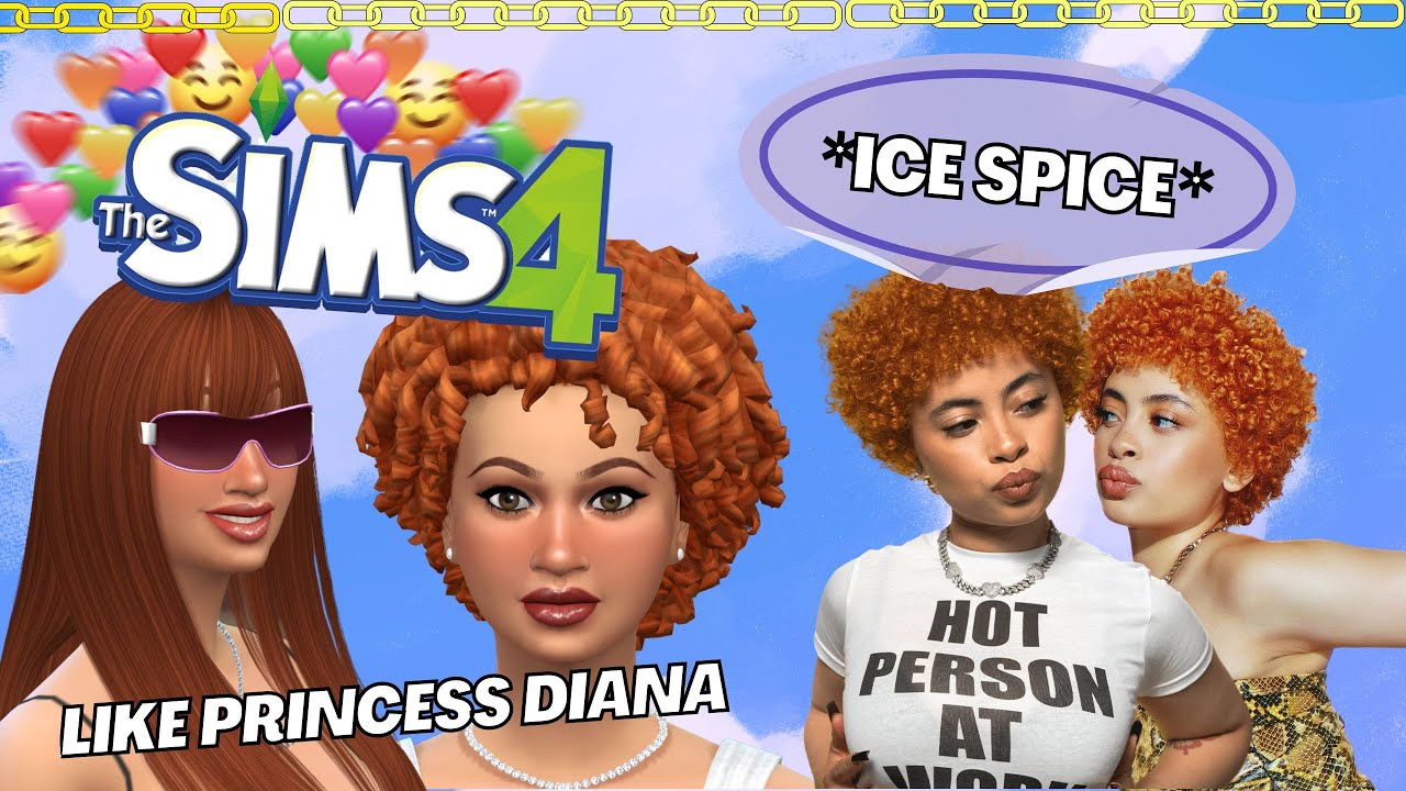 Sims 4: Creating ICE SPICE & my inner Rap Girl ERA - YouTube