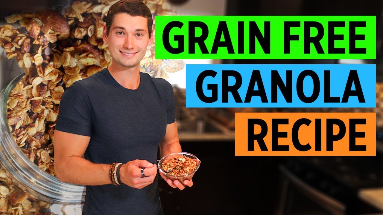 Healthy Homemade Grain Free Granola Recipe
