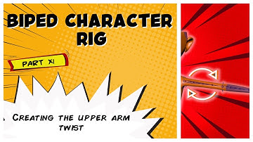 Biped Character Rig Part 11 - Creating the Upper Arm Twist