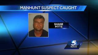 Suspect in Tecumseh manhunt found in OKC