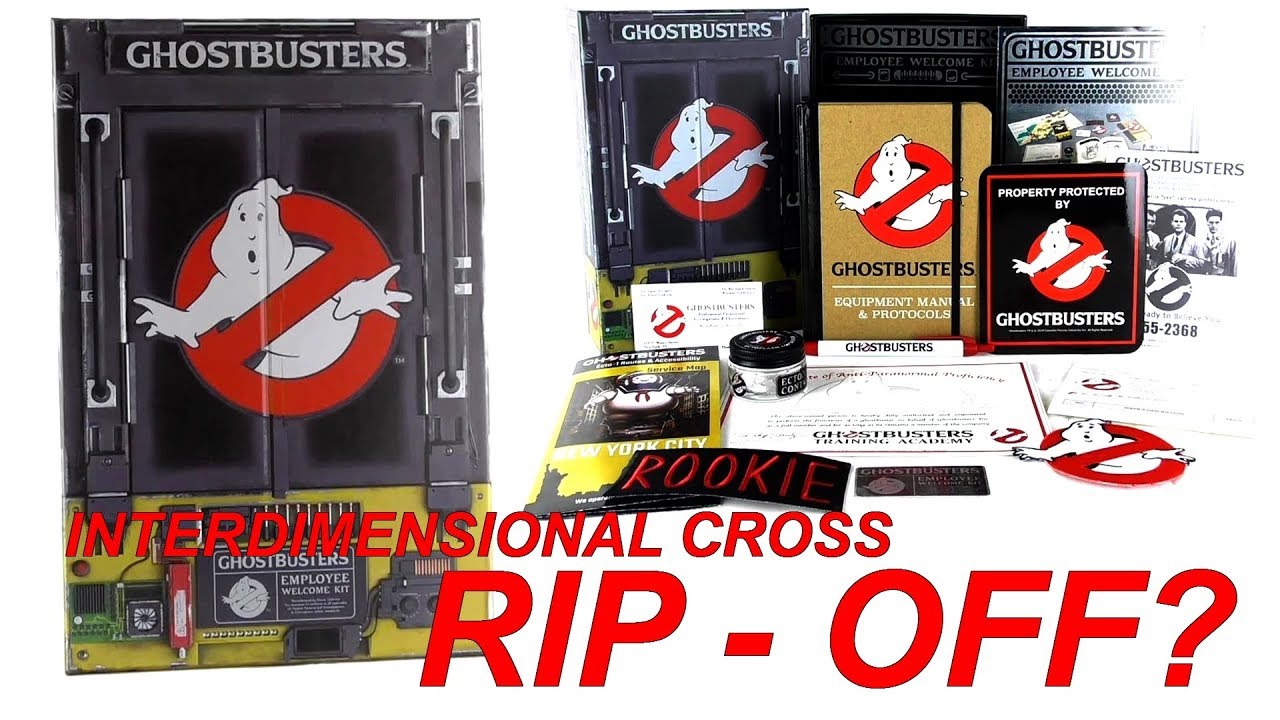 RIP-OFF? - Ghostbusters Employee Welcome Kit Unboxing & Review