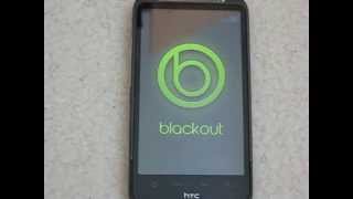 Flash A První Boot Romky Blackout Ics Incredible Na Dhd