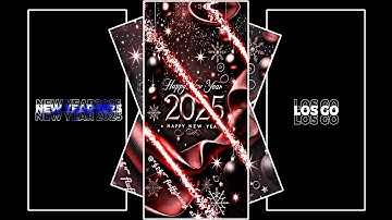 Happy New year 🎊2025✨XML file alight motion signature xml video 🎊