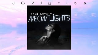 Demi Lovato - Neon Lights Lyrics
