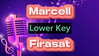 Marcell - Firasat ( Karaoke Lower Key )