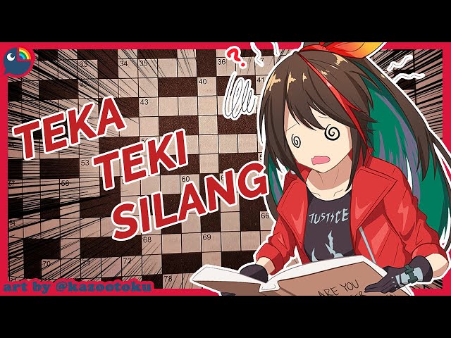 【Teka-Teki Silang | #2】"TTS adalah obat pikun", katanya【Etna Crimson | NIJISANJI】のサムネイル