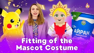 Fitting of the Mascot Costume