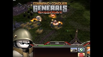 C&C General Shockwave Mod gameplay China Tank