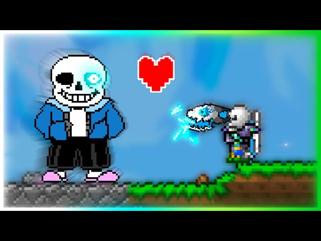 Here is a Sans Undertale pixel art for you. : r/Terraria