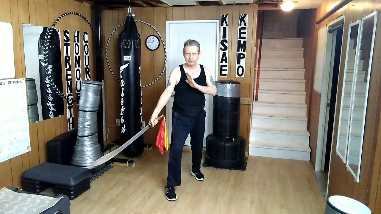 November 12 Chinese Broadsword Underhand Figure Eight With Shuffle