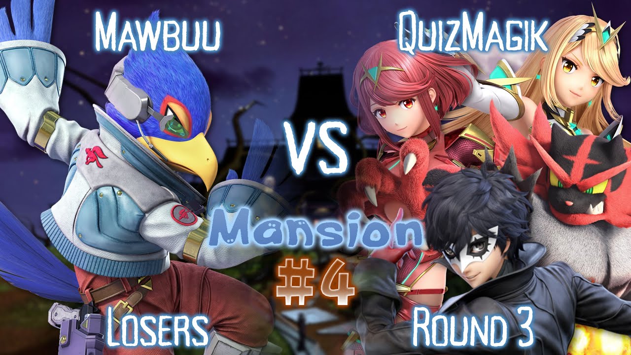 Yeli's Mansion #4 - Mawbuu (Falco) vs. QuizMagik (Pyra/Mythra, Joker, Incineroar)