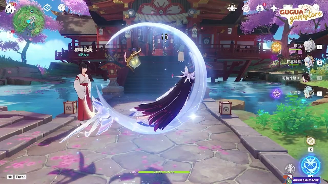 【原神代練記錄】【稻妻+淵下宮套餐】(第3集/總共4集)雷瞳滿級+神櫻樹滿級+稻妻100%探索度+淵下宮100%探索度+2個地圖探索度寶箱全開@guguagamestore 歡迎查詢問價