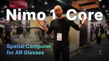 Nimo 1 Core unveiled at CES 2024, Spatial Computer for AR/VR Glasses - Josh Murphy #ces #ar #vr