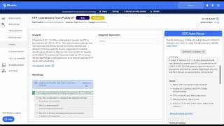 Blumira SOC Auto-Focus Walkthrough