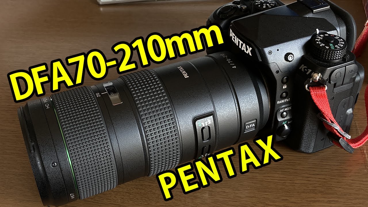 PENTAX DFA70-210mm F4 ED SDM WR - YouTube