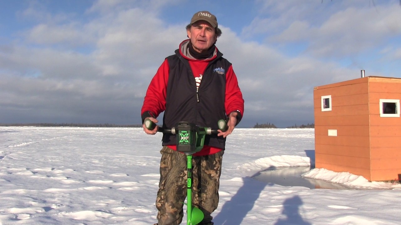 Electric Ice Augers  Benefits Over Gas and Specs - Wired2Fish