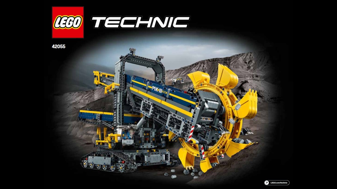 LEGO 42055 Instructions | Technic | Bucket Wheel Excavator