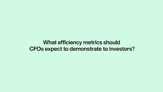 Efficiency metrics & priorities for scaleup CFOs| Payhawk
