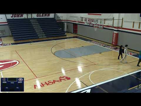 John Glenn High School vs University of Detroit Jesuit High School Mens Varsity Basketball