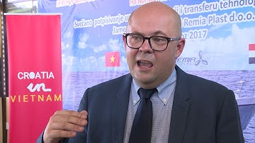 Lễ  kí kết chuyển giao công nghệ đóng tàu bằng vật liệu Vacum composite