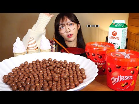 올릴지 말지 100번은 고민한 실패영상🥺 몰티져스 먹방!🍫🍩/ Mukbang Eating Show