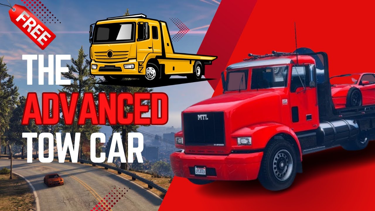 [QB/QBOX/ESX] FiveM | AIO Store | The Advanced Tow Car System | #gta # ...