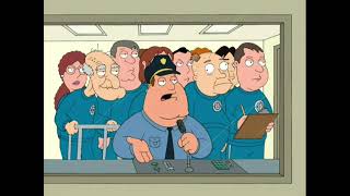 Peter, Quagmire, and Cleveland Become Cops