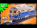 Custom Lego EAST WIND 1755 TRAIN MOC Stop Motion Build Review
