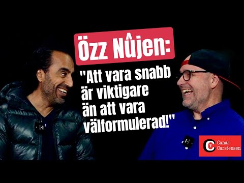 Intervju med Özz Nûjen: Om att improvisera i standup comedy