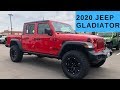 2020 Jeep Gladiator Sport 4X4 Lifted 2 Inches, 18 inch Wheels and 35 inch Off Road Tires