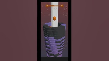 Stack Ball Level 202 Complete In 15 Second #stackball #shorts