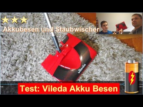 Vileda 123194 Akku Besen mit Staubwischer - 26,99 €