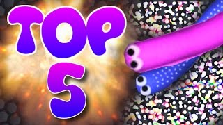 TOP 5 DEATH BY HACKS?!?! - Slither.io Strange Deaths Top 5 - Slither.io Gameplay screenshot 4