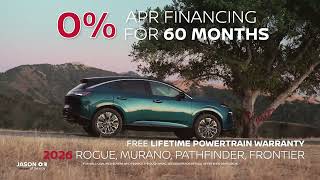 Sports Performance ☀️ 0% APR for 60 Months on Select 2026 Nissans! | Orr Nissan of Searcy