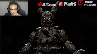 FNAF Game Over Screens (Arkham Knight Style) REACTION