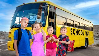 Vania Mania Kids: Learn School Bus Safety Rules and Responsibilities!