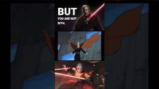 Count Dooku TEACHES Asajj Ventress about the Sith | The Clone Wars