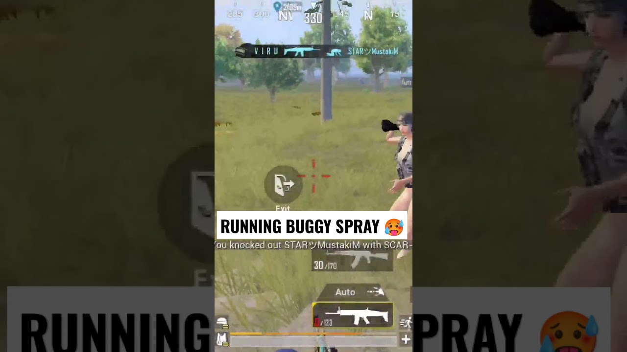 RUNNING BUGGY SPRAY 🥵