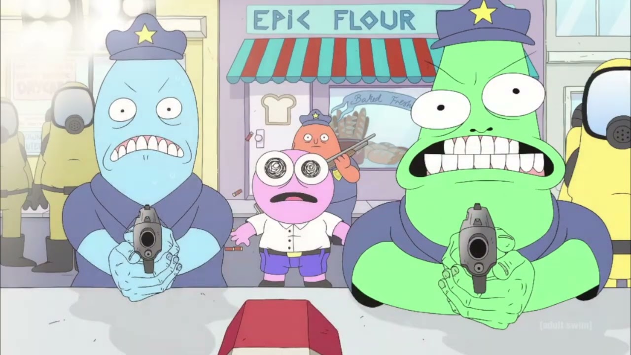 Smiling Friends clip: Squim dies twice