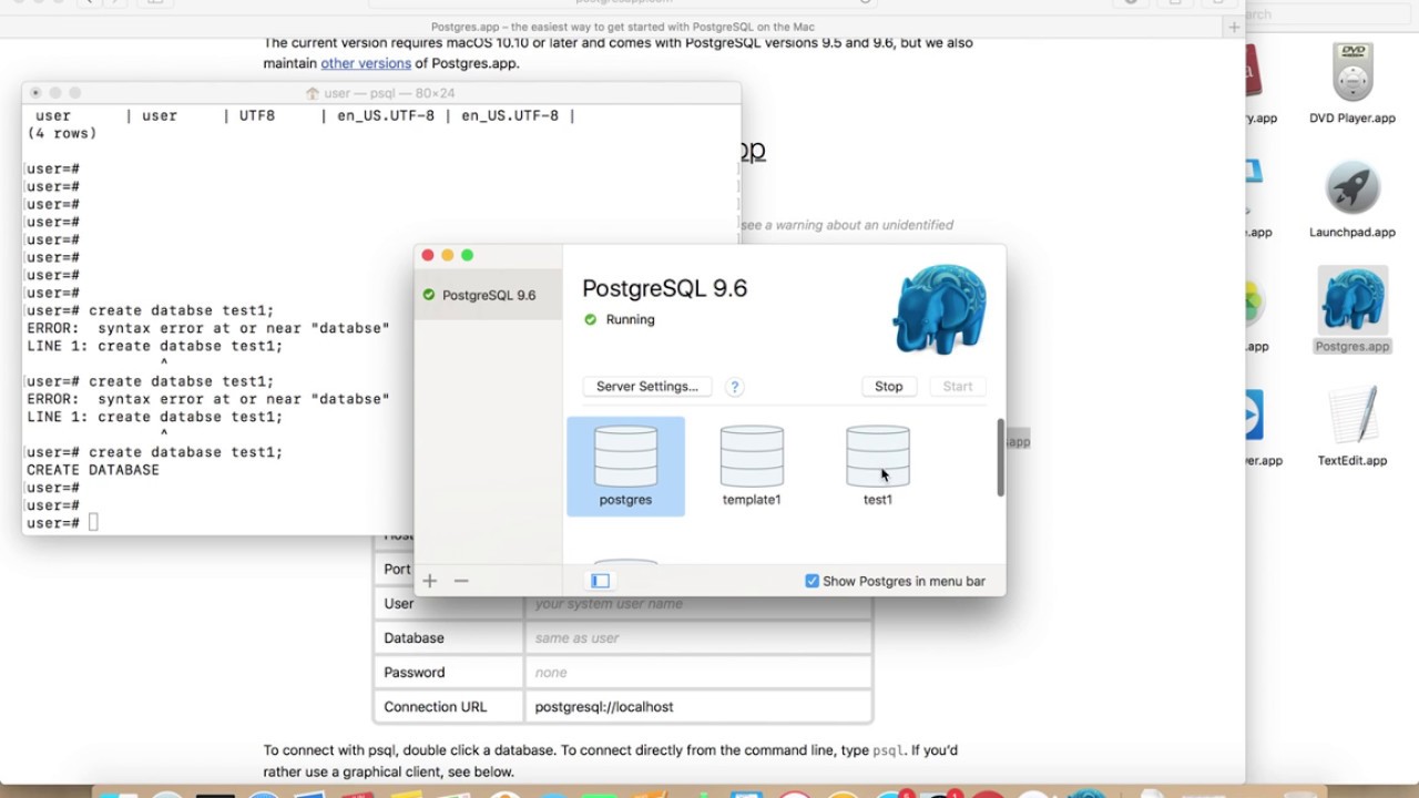 postgresql free download for mac