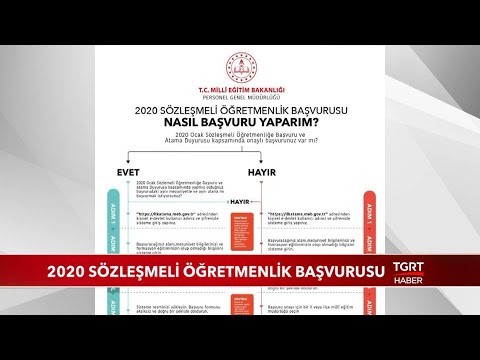 2020 Sözleşmeli Öğretmenlik Başvurusu