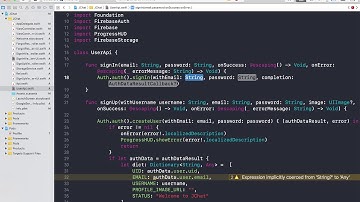 Swift 5 & Firebase 5 - Sign In Logic - Ep 21 Build Tinder + Chat