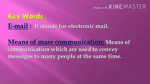 L 10 means of communication I Things to remember I  EVS I Class-2 I DAPS-1 I Smriti