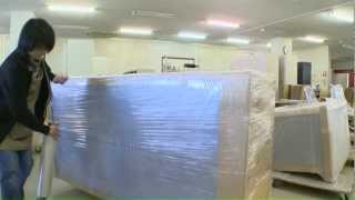 中古オフィス家具専門店　楽市 【商品の梱包】