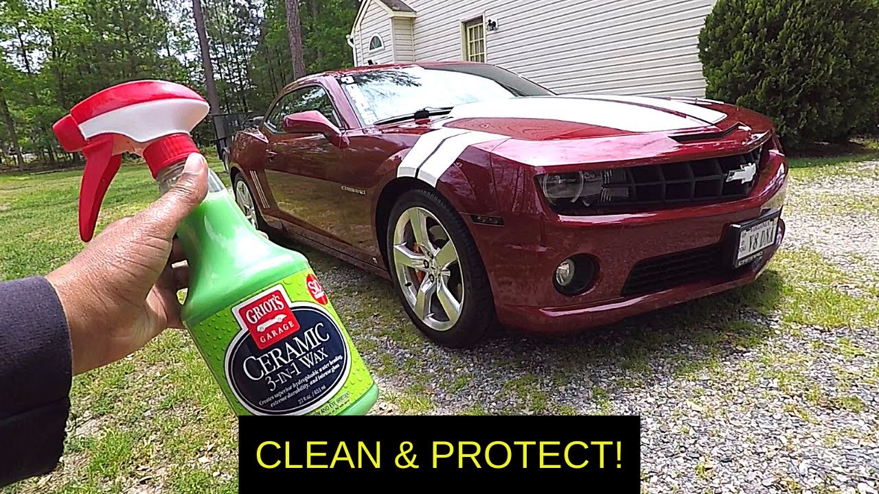 Testing Griot's Garage Ceramic 3 in 1 Wax! YouTube