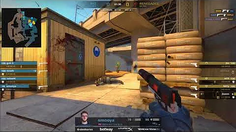 tiziaN insane one click-flick vs. Renegades [Faceit Major London] by kEON