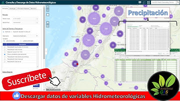 Descargar datos de variables Hidrometeorológicas del IDEAM