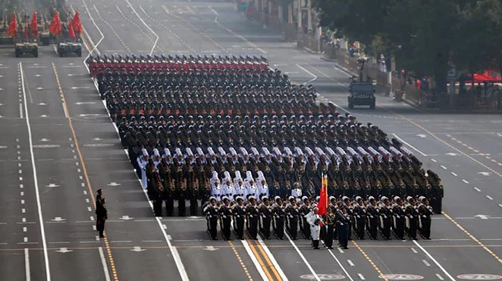 Fifteen military units march in formation for National Day parade - DayDayNews