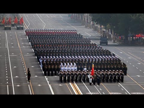 Fifteen Military Units March In Formation For National Day Parade Youtube - le german army group roblox